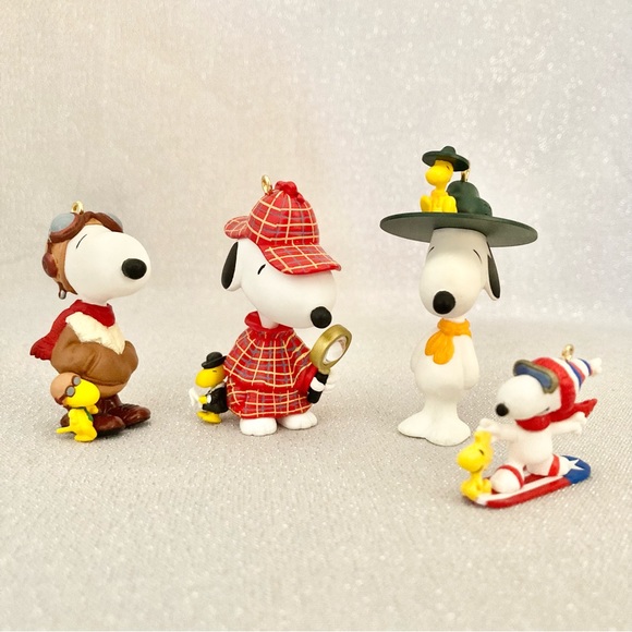 🎄Vtg Peanuts Snoopy Charlie Brown Hallmark+ Bundle - Picture 5 of 16